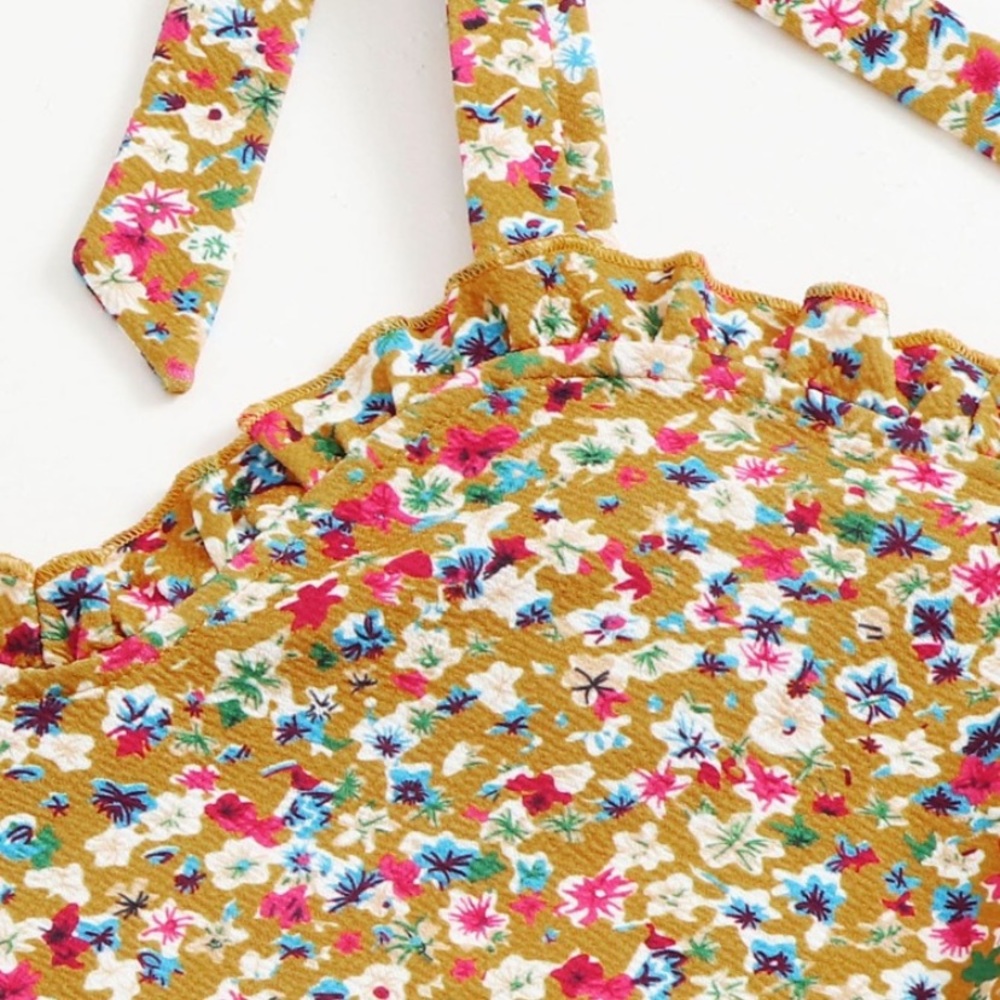 Flower bodysuit